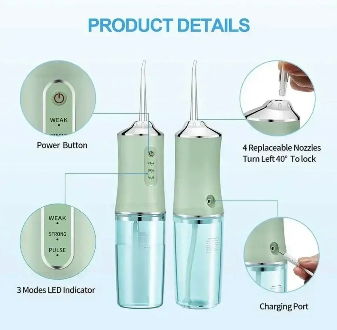 HydroClean - Water Flosser